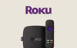 Lecteur Roku accompagné de sa télécommande